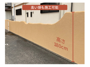 高い塀をお探しの方にTFウォールは選ばれています